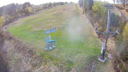 Kamera u nástupu na vlek svah A