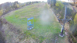 Kamera u nástupu na vlek svah A