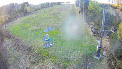 Kamera u nástupu na vlek svah A