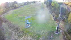 Kamera u nástupu na vlek svah A