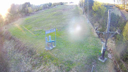 Kamera u nástupu na vlek svah A