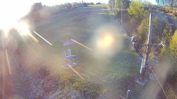 Kamera u nástupu na vlek svah A