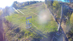 Kamera u nástupu na vlek svah A