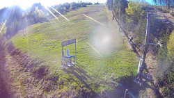 Kamera u nástupu na vlek svah A