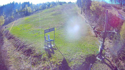 Kamera u nástupu na vlek svah A