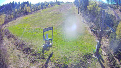 Kamera u nástupu na vlek svah A