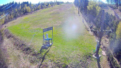 Kamera u nástupu na vlek svah A