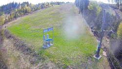 Kamera u nástupu na vlek svah A