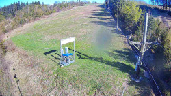 Kamera u nástupu na vlek svah A