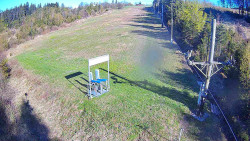 Kamera u nástupu na vlek svah A