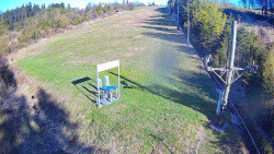 Kamera u nástupu na vlek svah A