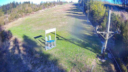 Kamera u nástupu na vlek svah A