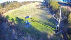 Kamera u nástupu na vlek svah A