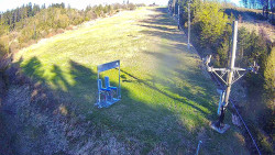 Kamera u nástupu na vlek svah A