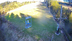 Kamera u nástupu na vlek svah A