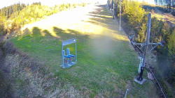 Kamera u nástupu na vlek svah A