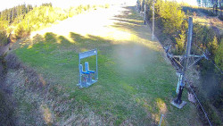 Kamera u nástupu na vlek svah A