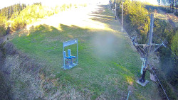 Kamera u nástupu na vlek svah A