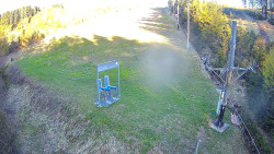 Kamera u nástupu na vlek svah A