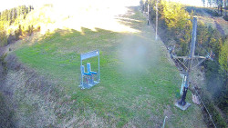 Kamera u nástupu na vlek svah A