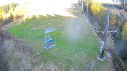 Kamera u nástupu na vlek svah A