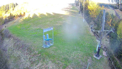 Kamera u nástupu na vlek svah A