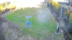 Kamera u nástupu na vlek svah A