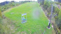 Kamera u nástupu na vlek svah A