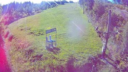Kamera u nástupu na vlek svah A