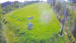 Kamera u nástupu na vlek svah A