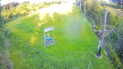 Kamera u nástupu na vlek svah A