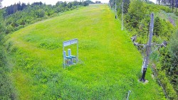 Kamera u nástupu na vlek svah A