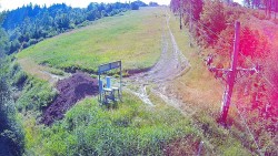 Kamera u nástupu na vlek svah A