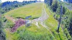 Kamera u nástupu na vlek svah A