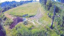 Kamera u nástupu na vlek svah A