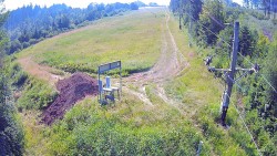 Kamera u nástupu na vlek svah A