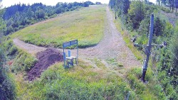 Kamera u nástupu na vlek svah A