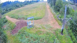 Kamera u nástupu na vlek svah A