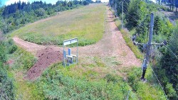 Kamera u nástupu na vlek svah A