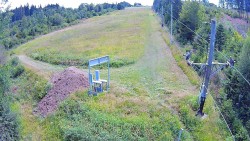 Kamera u nástupu na vlek svah A