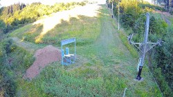Kamera u nástupu na vlek svah A