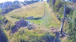 Kamera u nástupu na vlek svah A