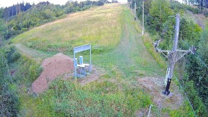 Skigebiet Troják - Kamera am Lift-Einstiegsbereich, Piste A - 31.7.2026 v 19:55 Skigebiet Troják - Kamera am Lift-Einstiegsbereich, Piste A - 31.7.2026 v 19:55