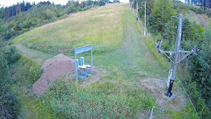 Skigebiet Troják - Kamera am Lift-Einstiegsbereich, Piste A - 31.7.2026 v 20:55 Skigebiet Troják - Kamera am Lift-Einstiegsbereich, Piste A - 31.7.2026 v 20:55