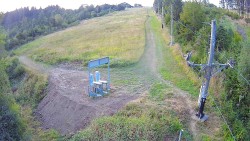 Kamera u nástupu na vlek svah A