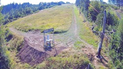 Kamera u nástupu na vlek svah A