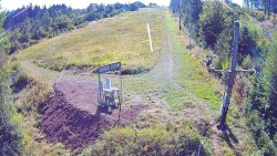 Kamera u nástupu na vlek svah A