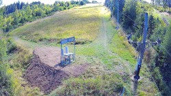 Kamera u nástupu na vlek svah A