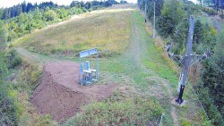Kamera u nástupu na vlek svah A
