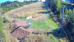 Kamera u nástupu na vlek svah A
